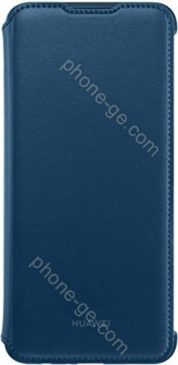 Huawei PU Flip Cover for P Smart (2019) blue 