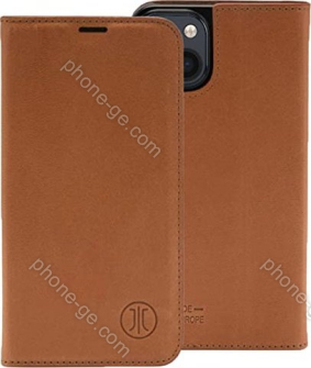 JT Berlin Book case Tegel for Apple iPhone 13 Cognac 