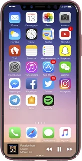 Krusell Sandby для Apple iPhone X Red
