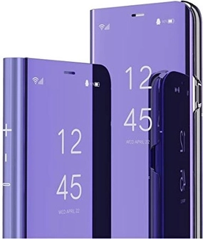 MRSTER clear View Standing Cover для Xiaomi Redmi Note 9 фиолетовый
