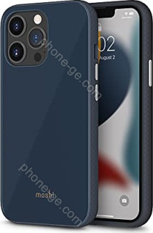 Moshi iGlaze Slim for Apple iPhone 13 Pro Slate Blue 