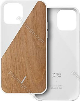 Native Union Clic wooden for Apple iPhone 12 mini white 