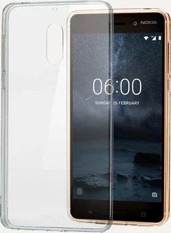 Nokia CC-101 Slim Crystal Cover для Nokia 6 Transparent