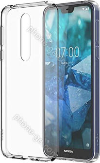 Nokia CC-170 clear case for Nokia 7.1 transparent 
