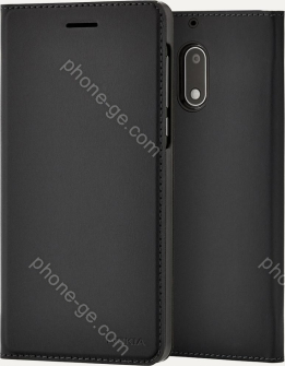 Nokia CP-301 Slim Flip case for Nokia 6 black 