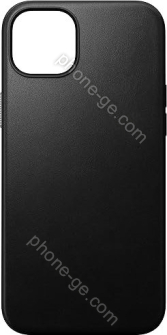 Nomad modern Leather case for Apple iPhone 15 Plus black 