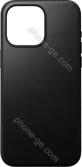 Nomad modern Leather case for Apple iPhone 15 Pro Max black 