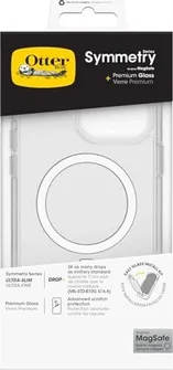 Otterbox Symmetry clear with MagSafe + Premium glass для Apple iPhone 15 Pro Max
