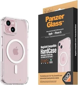 PanzerGlass Hard case MagSafe для Apple iPhone 15 transparent