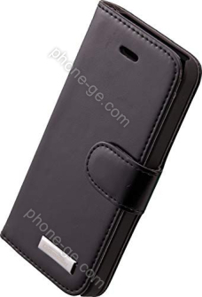 Peter Jäckel Commander Book case elite for Apple iPhone 5/5S/SE black 