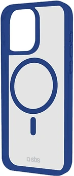 SBS Mobile Mag Frame case для Эпл Айфон 16 Про синий