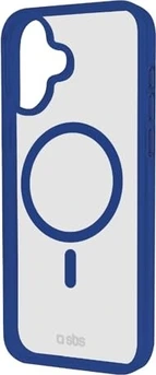 SBS Mobile Mag Frame case для Эпл Айфон 16 синий