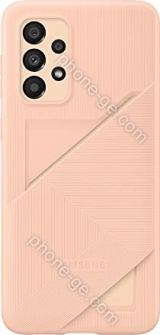 Samsung Card Slot Cover for Galaxy A33 5G Awesome Peach 