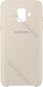 Samsung Dual Layer Cover for Galaxy A6 (2018) gold 