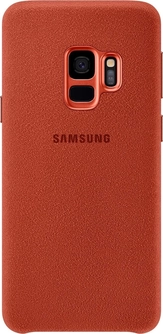 Samsung EF-XG960AR Alcantara Cover для Galaxy S9 красный