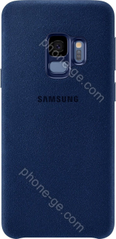 Samsung EF-XG960AL Alcantara Cover for Galaxy S9 blue 