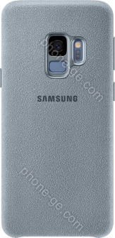 Samsung EF-XG960AM Alcantara Cover for Galaxy S9 mint green 