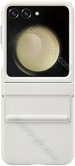 Samsung Flap Eco-Leather case for Galaxy Z Flip 5 Cream 