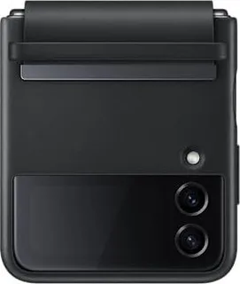 Samsung Flap Leather Cover для Galaxy Z Flip 4 black