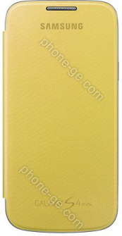 Samsung Flip Cover for Galaxy S4 mini yellow 