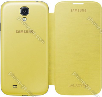Samsung Flip Cover for Galaxy S4 yellow 