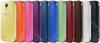 Samsung Flip Cover for Galaxy S4 yellow-green 