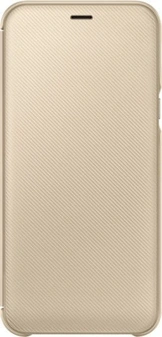 Samsung Flip wallet для Galaxy A6 (2018) золотой