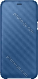 Samsung Flip wallet for Galaxy A6 (2018) blue 