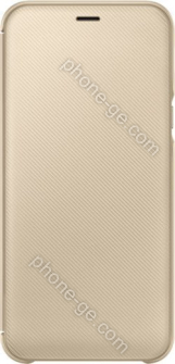 Samsung Flip wallet for Galaxy A6 (2018) gold 