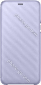 Samsung Flip wallet for Galaxy A6+ (2018) purple 