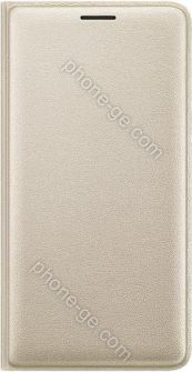 Samsung Flip wallet for Galaxy J3 gold 