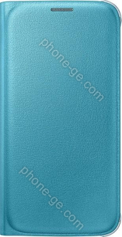 Samsung Flip wallet for Galaxy S6 light blue 