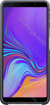 Samsung Gradation Cover for Galaxy A7 (2018) black 