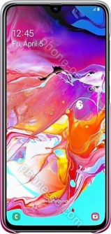 Samsung Gradation Cover for Galaxy A70 pink 