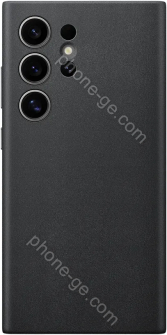 Samsung Hochuen Vegan Leather case for Galaxy S24 Ultra black 