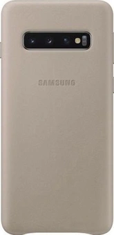 Samsung Leather Cover для Galaxy S10 серый