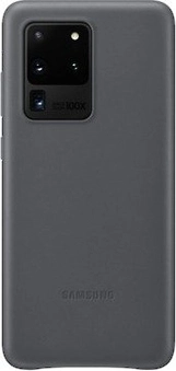 Samsung Leather Cover для Galaxy S20 Ультра серый