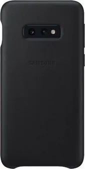 Samsung Leather Cover для Galaxy S10e black