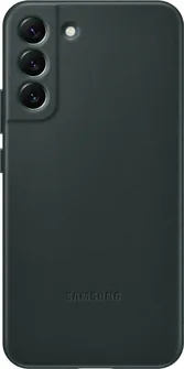 Samsung Leather Cover для Galaxy S22+ Forest Green