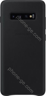 Samsung Leather Cover for Galaxy S10+ black 
