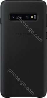 Samsung Leather Cover for Galaxy S10 black 