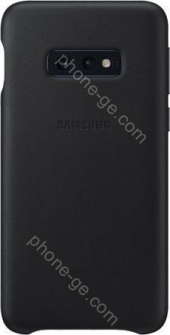 Samsung Leather Cover for Galaxy S10e black 