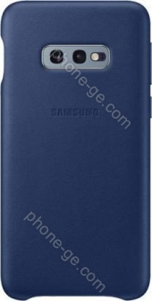 Samsung Leather Cover for Galaxy S10e navy blue 