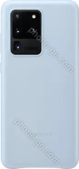 Samsung Leather Cover for Galaxy S20 Ultra blue coral 