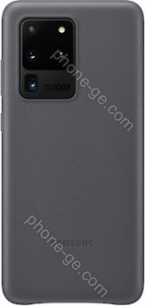 Samsung Leather Cover for Galaxy S20 Ultra grey 