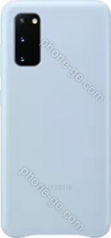 Samsung Leather Cover for Galaxy S20 blue coral 