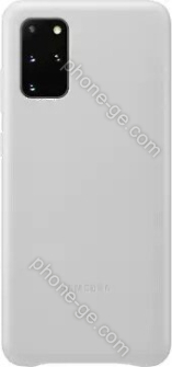 Samsung Leather Cover for Galaxy S20+ light gray 