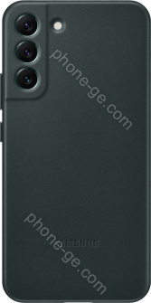 Samsung Leather Cover for Galaxy S22+ Forest Green 