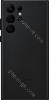 Samsung Leather Cover for Galaxy S22 Ultra black 