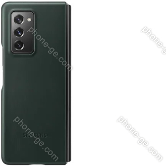 Samsung Leather Cover for Galaxy Z Fold 2 5G green 